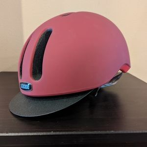 Bicycle helmet, red